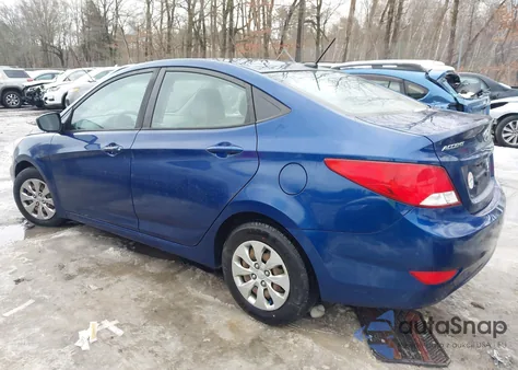 2017 Hyundai Accent Se z USA, uszkodzony, nr VIN KMHCT4AE8HU214210